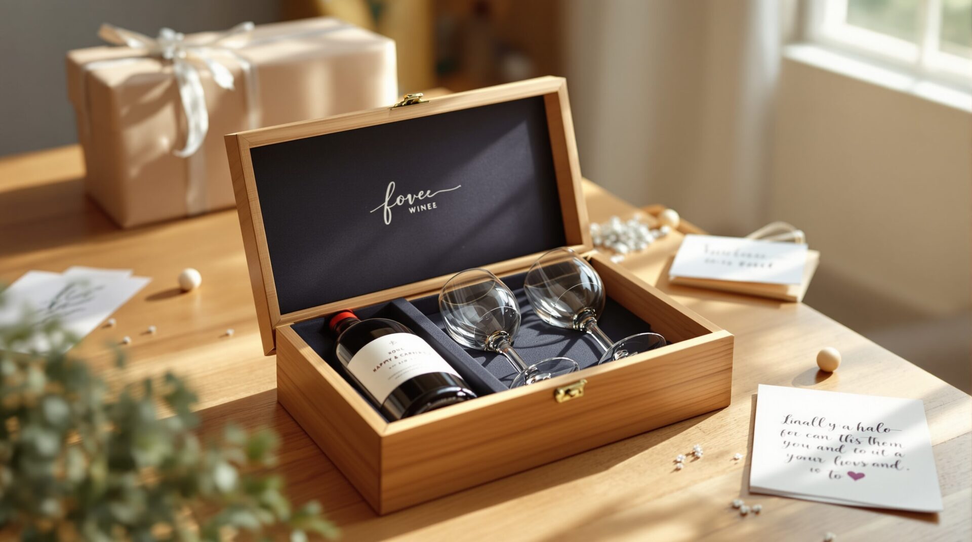coffret vin personnalisé
