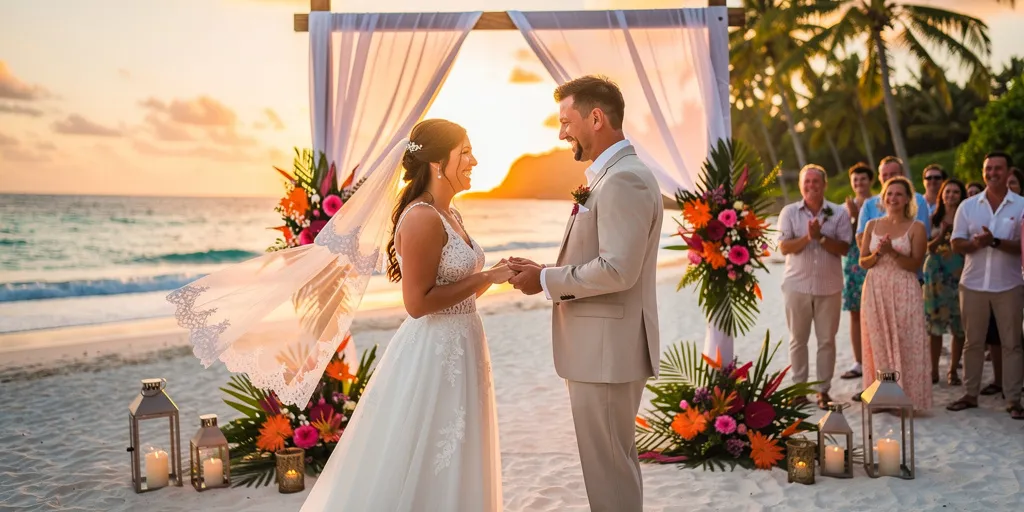 se marier à l'ile maurice