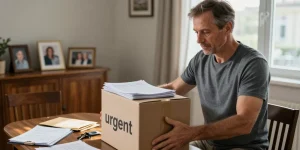 mon frère vide la maison de ma mère