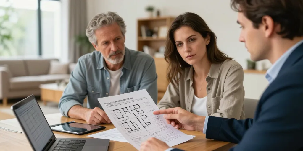 divorce estimation maison