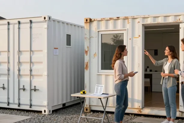 container habitable à vendre