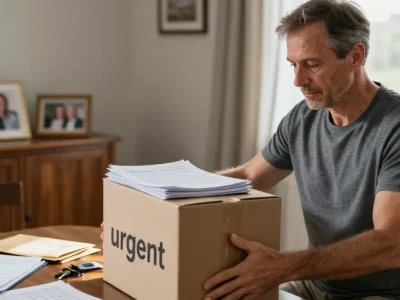 mon frère vide la maison de ma mère