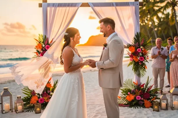 se marier à l'ile maurice