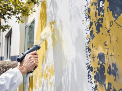 Solutions anti-graffiti pour façades